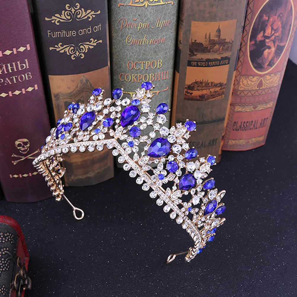 Women Bridal Crown Hair Band Rhinestone Wedding Headdress Elegant Zircon Alloy Sparkling Headband Bride Bridesmaid Flower
Women Bridal Crown Hair Band Rhinestone Wedding Headdress Elegant Zircon Alloy Sparkling Headband Bride Bridesmaid Flower