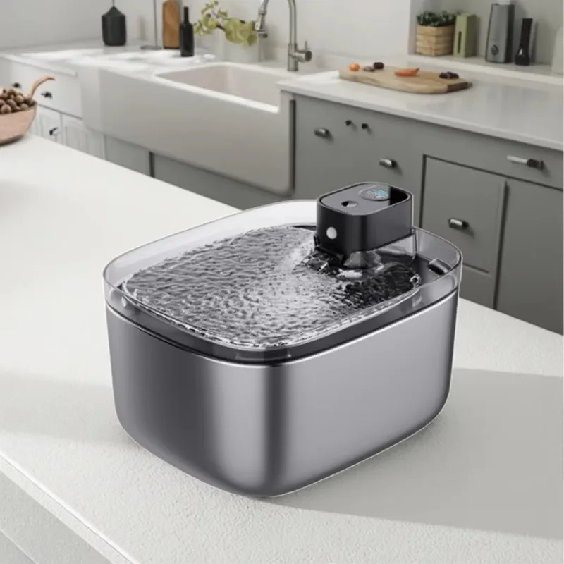Cats Drinking Fountain UV Function LCD Display Motion Sensor Wireless Dog Stainless Steel Dispenser Pet Cat Water Fountain
Cats Drinking Fountain UV Function LCD Display Motion Sensor Wireless Dog Stainless Steel Dispenser Pet Cat Water Fountain