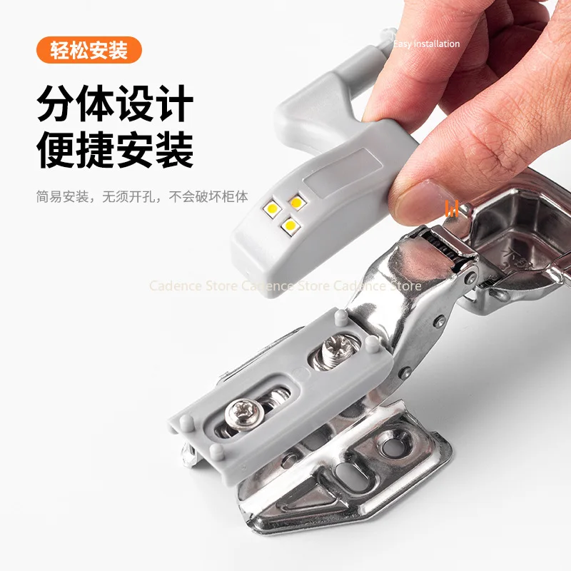 4pcs Universal Hinge Light Kitchen Bedroom Living Room Cabinet Cupboard Wardrobe 0.25W Inner LED Sensor Light Furniture Hardware
4pcs Universal Hinge Light Kitchen Bedroom Living Room Cabinet Cupboard Wardrobe 0.25W Inner LED Sensor Light Furniture Hardware