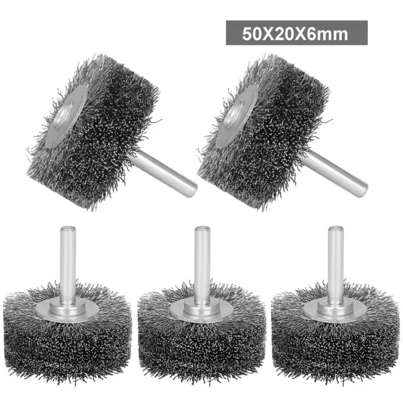Wire Brush Wheel High Hardness Stainless Steel Polishing Rotary Tool For Rust Removal Grinding Deburring Polishing Grinder Tools
Wire Brush Wheel High Hardness Stainless Steel Polishing Rotary Tool For Rust Removal Grinding Deburring Polishing Grinder Tools