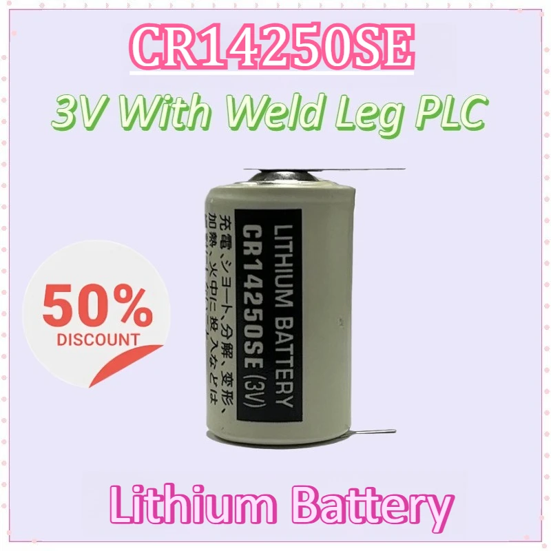 New CR14250SE for FDK 3V with Weld Leg PLC Lithium Battery Accessories Industrial Control atteries
New CR14250SE for FDK 3V with Weld Leg PLC Lithium Battery Accessories Industrial Control atteries