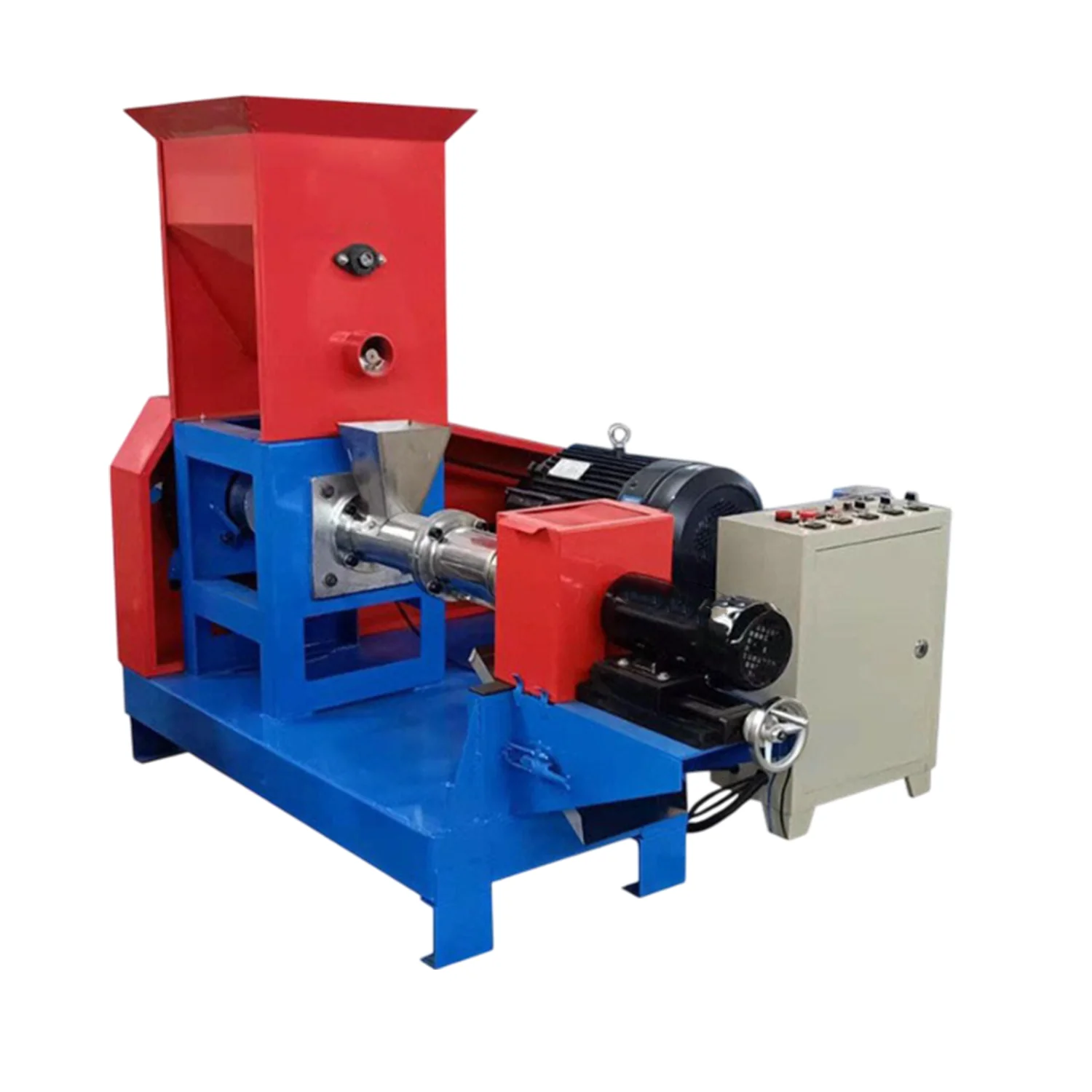 5.5kW Fish Feed Extruder 40kg/h Floating Pellet Feed Processing Machine for Aquaculture Farm Feed
5.5kW Fish Feed Extruder 40kg/h Floating Pellet Feed Processing Machine for Aquaculture Farm Feed