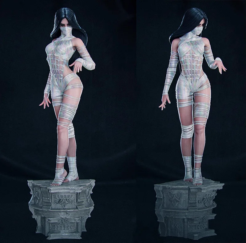 1/24 75mm 1/18 100mm Resin Model KitsSpider Silk Girl Figurine Unpainted No Color RW-1242
1/24 75mm 1/18 100mm Resin Model KitsSpider Silk Girl Figurine Unpainted No Color RW-1242