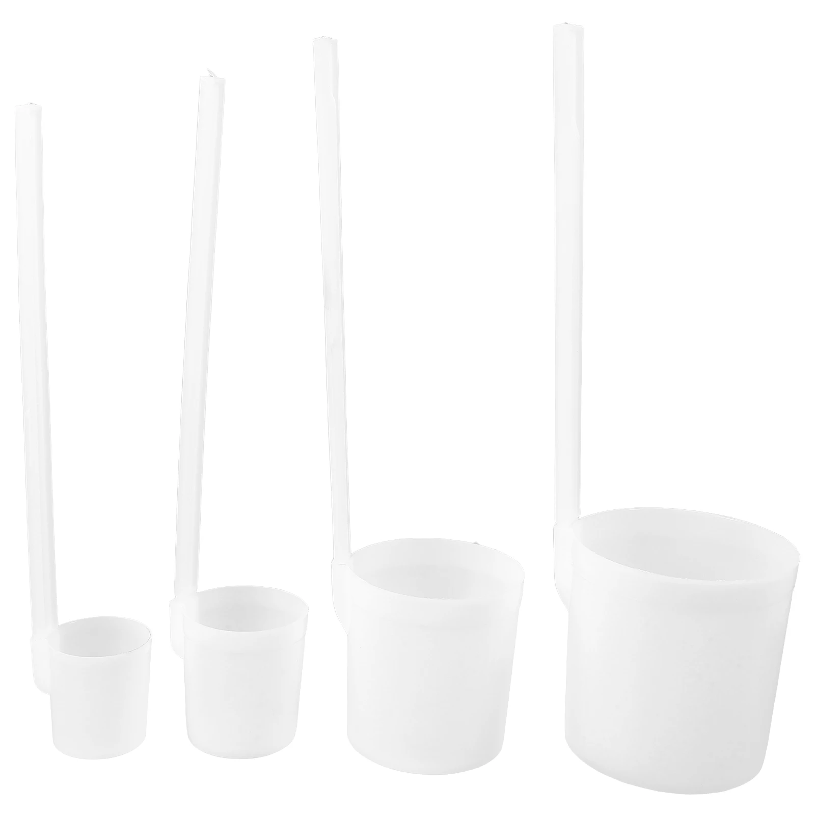 4 Pcs Measuring Spoon Long Handle Plastic 1oz 2oz 8oz 16oz Kitchen Gadget Water Dipper Ladle Tea Ceremony Party
4 Pcs Measuring Spoon Long Handle Plastic 1oz 2oz 8oz 16oz Kitchen Gadget Water Dipper Ladle Tea Ceremony Party
