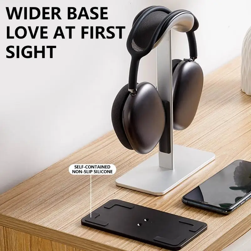 97QB Aluminum Alloy Headphone Stand, NonSlip Base Display Holder for Headsets and Jewelry
97QB Aluminum Alloy Headphone Stand, NonSlip Base Display Holder for Headsets and Jewelry