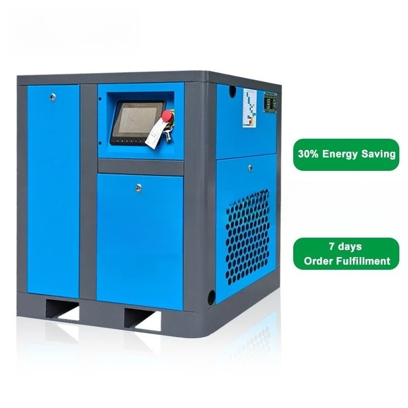 IE5 Certified Air CompressorAirstone AC Power Saving IP23 IP54 10HP 7.5KW 8Bar Permanent Magnet Frequency Portable Industrial Sc
IE5 Certified Air CompressorAirstone AC Power Saving IP23 IP54 10HP 7.5KW 8Bar Permanent Magnet Frequency Portable Industrial Sc