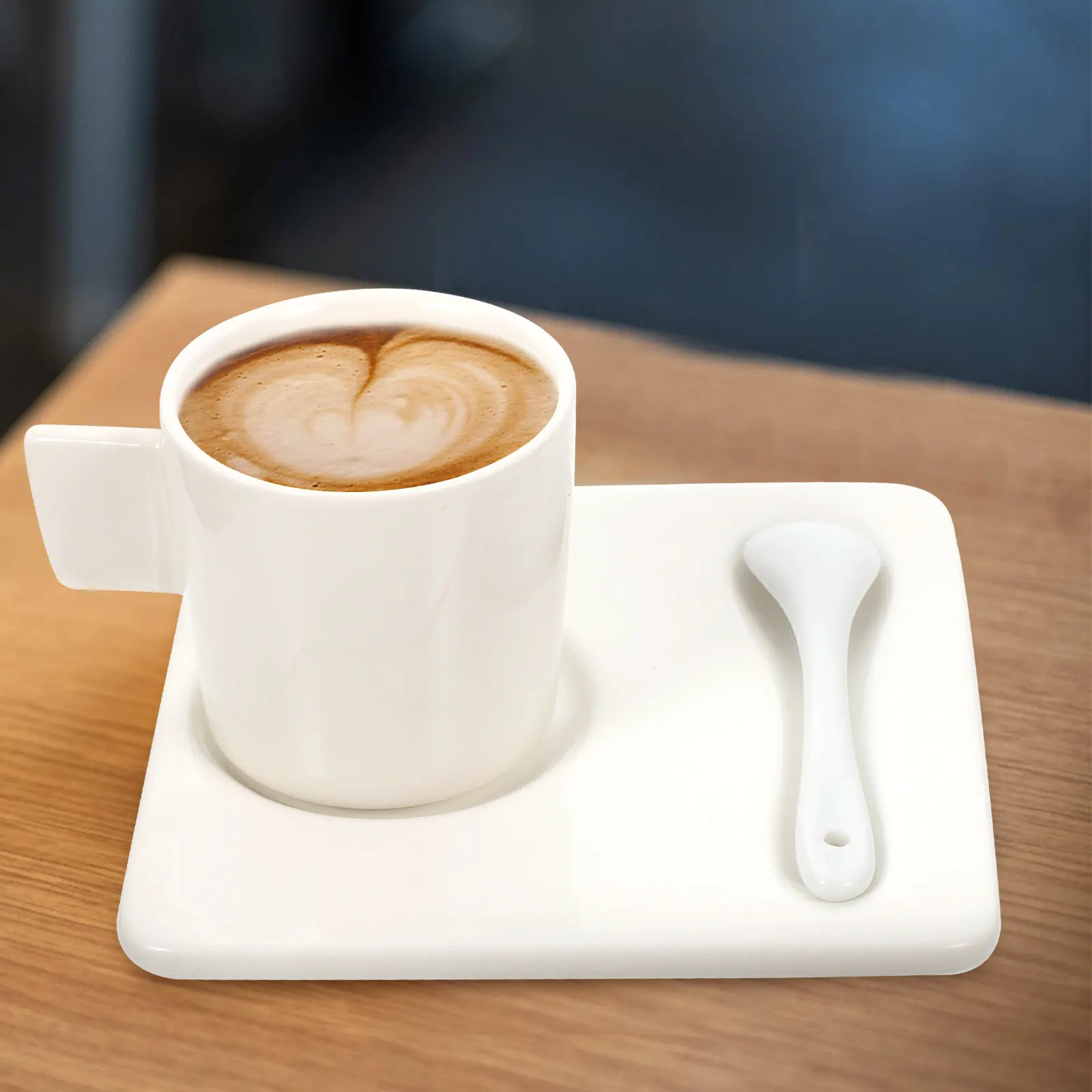 1Set Ceramic Coffee Cup Set Creative Milk Cup with Saucer Household Coffee Mug for Office Cafe Latte Espresso Tea Cups
1Set Ceramic Coffee Cup Set Creative Milk Cup with Saucer Household Coffee Mug for Office Cafe Latte Espresso Tea Cups