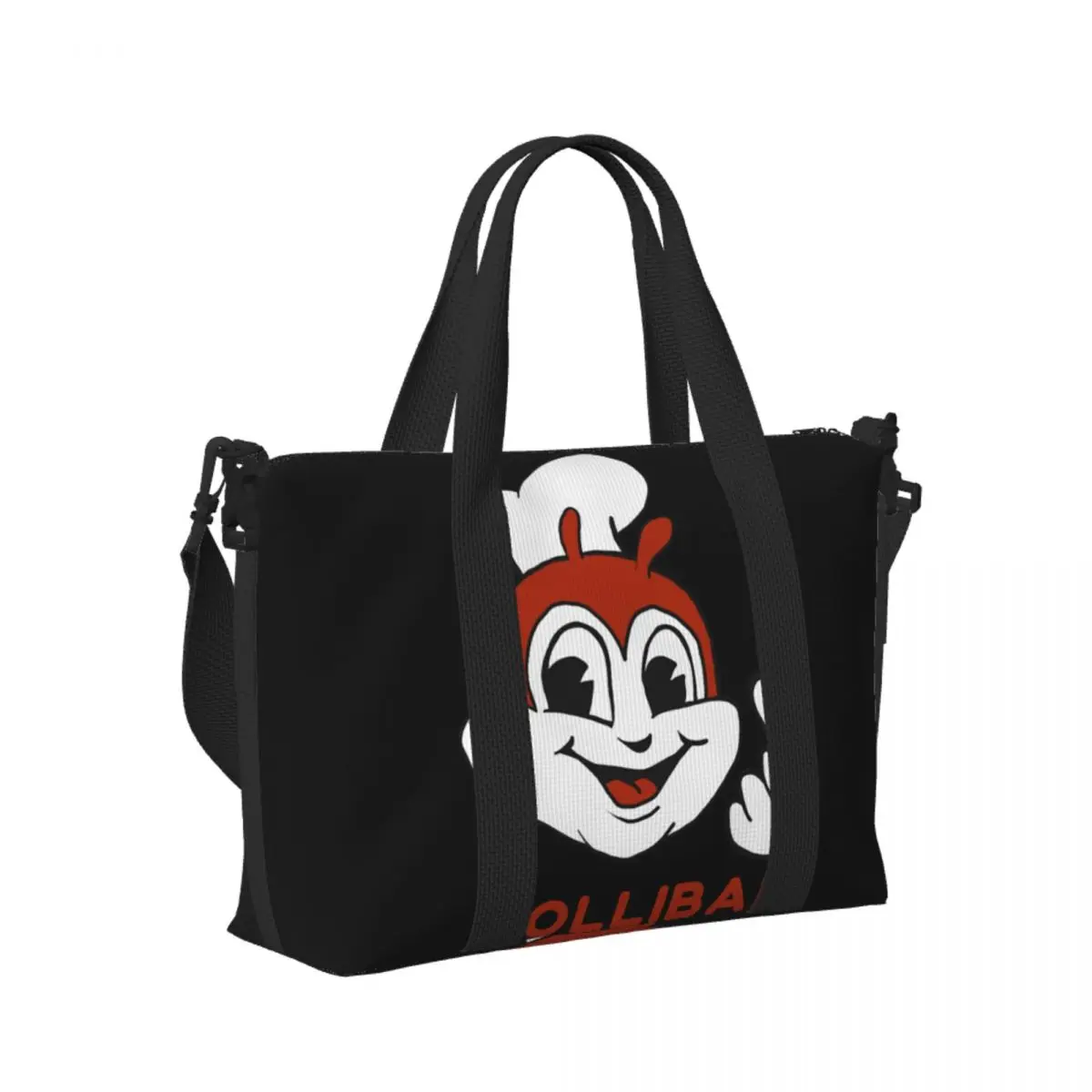 Custom Jolli BAE JOLLIBEE Beach Travel Bag Large Capacity Tote Bags for Gym Sport Women Shopping Duffle Shoulder Bag
Custom Jolli BAE JOLLIBEE Beach Travel Bag Large Capacity Tote Bags for Gym Sport Women Shopping Duffle Shoulder Bag