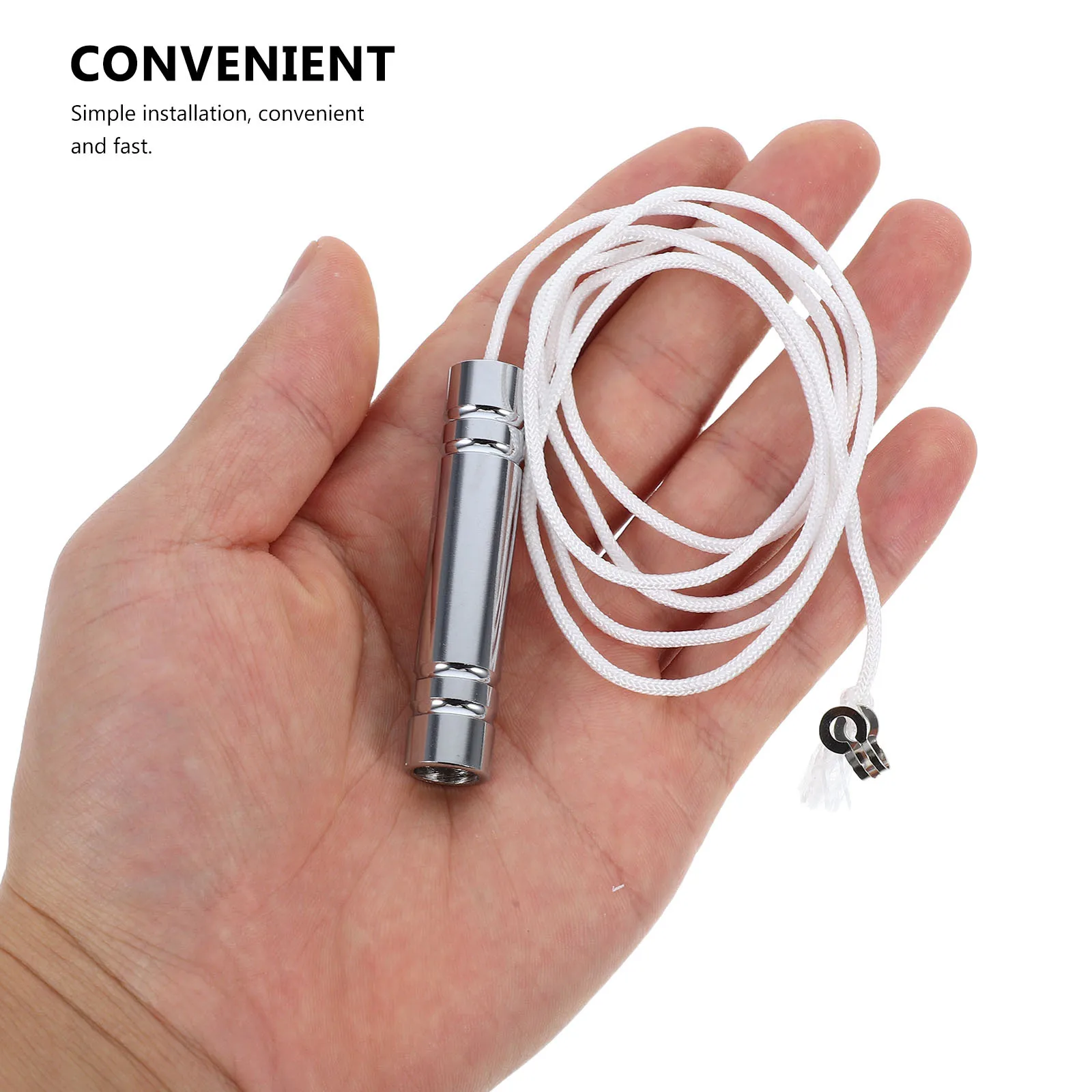 2Pcs Pendant Bathroom Pull String Handles Unique Design Easy DIY Installation for Toilet Pull Rope Cord
2Pcs Pendant Bathroom Pull String Handles Unique Design Easy DIY Installation for Toilet Pull Rope Cord