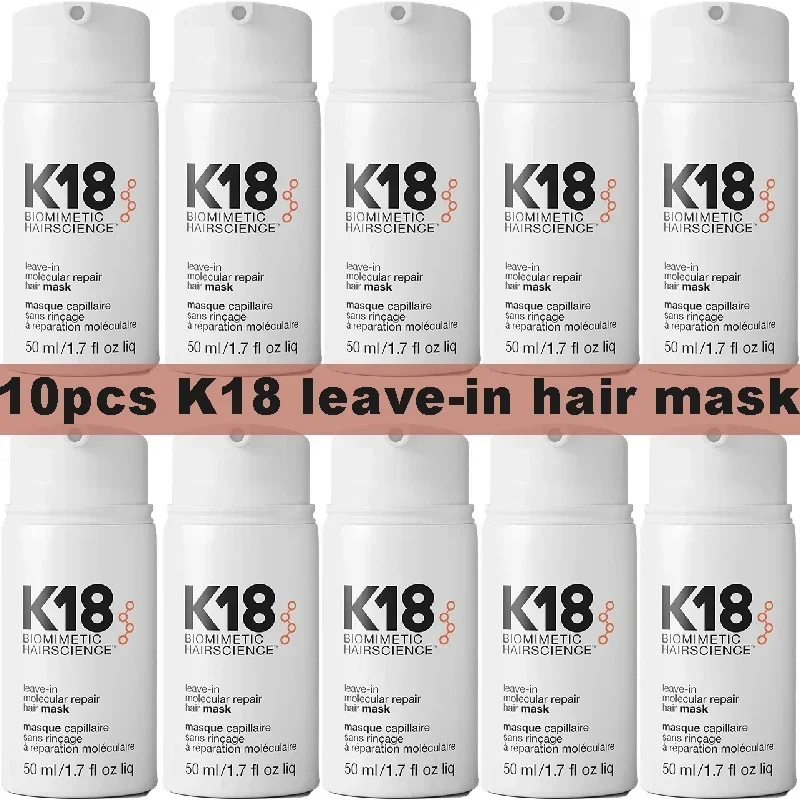 K18 Hair Treatment Original Leave-In Molecular Repair Hairs Mask Damage Restore Soft Deep Keratin Scalp Treatment Hair Care
K18 Hair Treatment Original Leave-In Molecular Repair Hairs Mask Damage Restore Soft Deep Keratin Scalp Treatment Hair Care