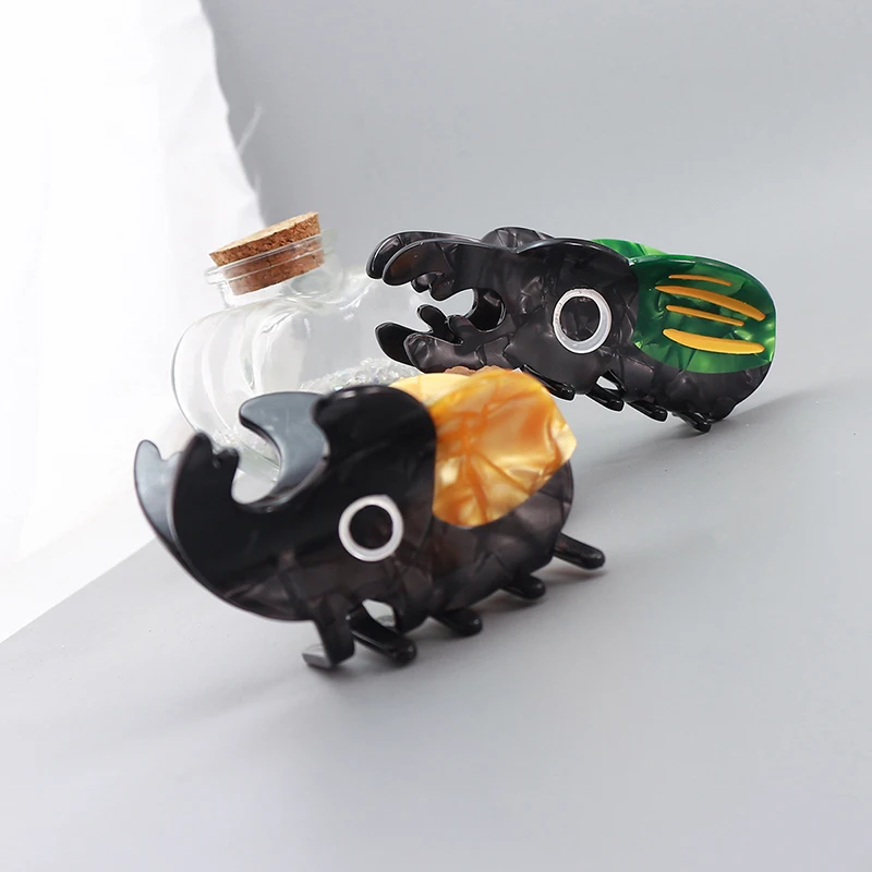 Creative Cute Beetle Hair Claw Fashion Kawaii Insect Acetic Acid Hair Claw For Women Girls Novelty Hair Accessories Gifts
Creative Cute Beetle Hair Claw Fashion Kawaii Insect Acetic Acid Hair Claw For Women Girls Novelty Hair Accessories Gifts