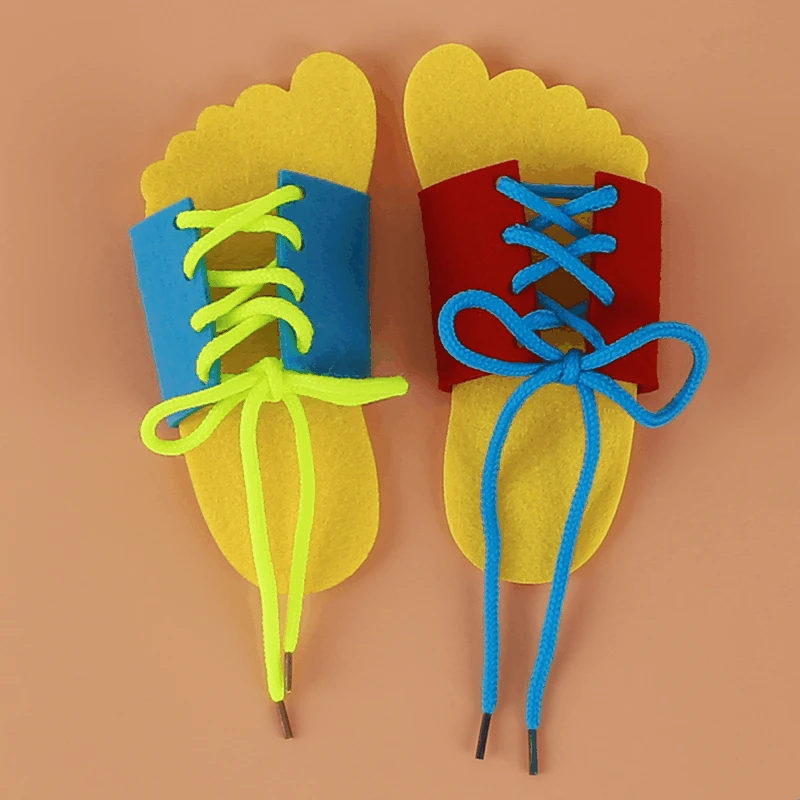 Clever Children Wooden Lacing Shoes Kids Early Educational Toy Toddler Kids Teaching Tie Shoelaces Toy
Clever Children Wooden Lacing Shoes Kids Early Educational Toy Toddler Kids Teaching Tie Shoelaces Toy