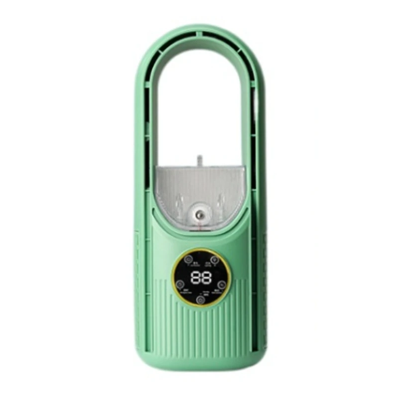 Portable Electric Air Cooler Leafless Fan 6 Speed Silent Timer Air Conditioner Cooling Fan Conditioning
Portable Electric Air Cooler Leafless Fan 6 Speed Silent Timer Air Conditioner Cooling Fan Conditioning