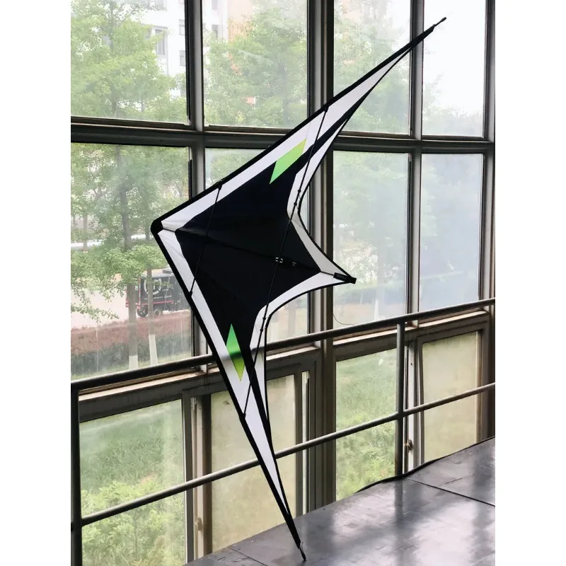 Black Feather dual line stunt kite Freilein kite factory outdoor koi paraglider professional wind kites drill winder fun
Black Feather dual line stunt kite Freilein kite factory outdoor koi paraglider professional wind kites drill winder fun
