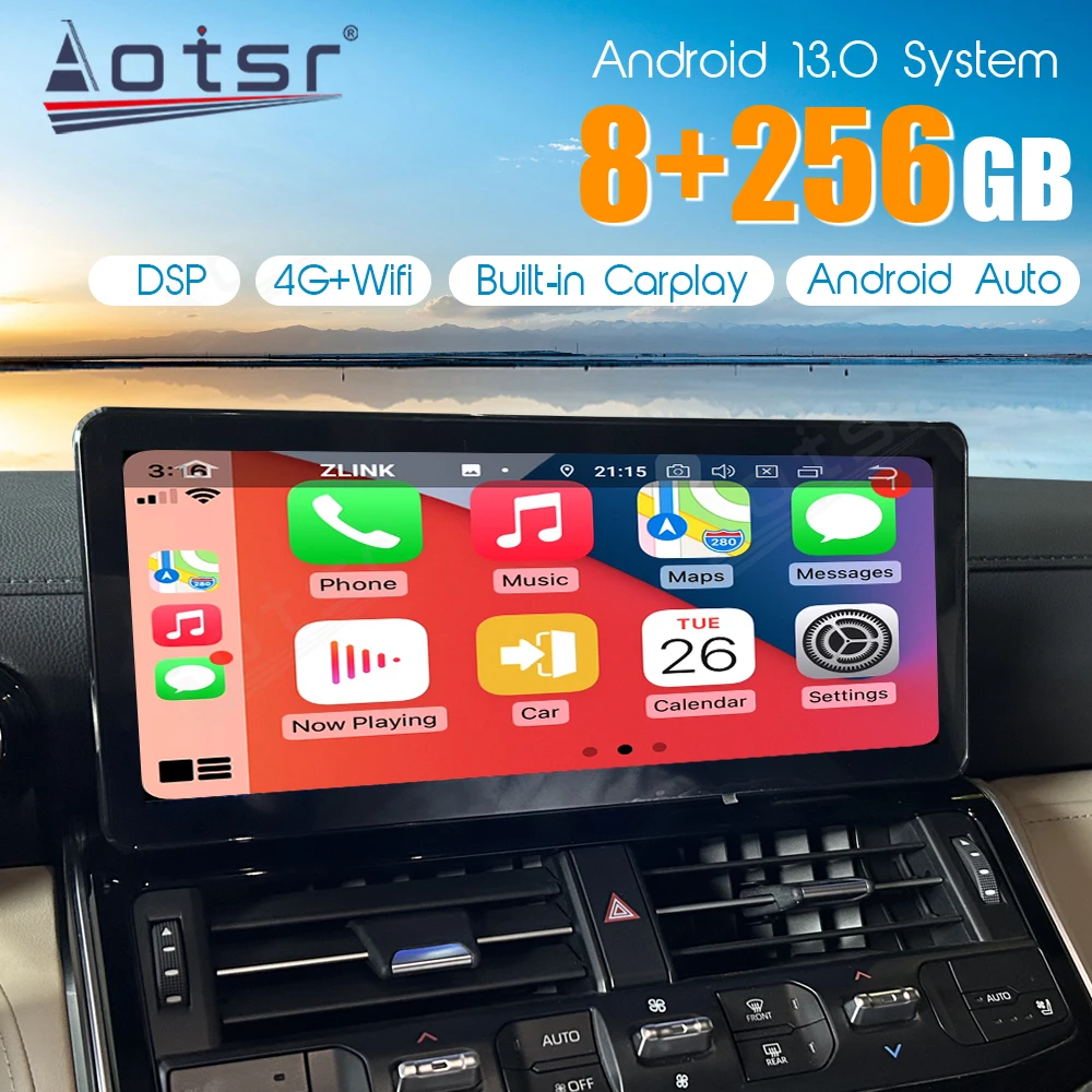 12,3-дюймовый Android 13.0 для Toyota Land Cruiser LC300 2021-2023 Автомобильный GPS-навигатор Мультимедийный плеер Автомобильный радиоприемник
12,3-дюймовый Android 13.0 для Toyota Land Cruiser LC300 2021-2023 Автомобильный GPS-навигатор Мультимедийный плеер Автомобильный радиоприемник