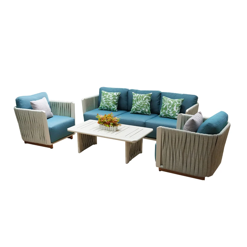 &y Modern Rope Aluminum Outdoor Sofa Set-Waterproof Eco-Friendly Durable for Hotel & Garden Use
&y Modern Rope Aluminum Outdoor Sofa Set-Waterproof Eco-Friendly Durable for Hotel & Garden Use