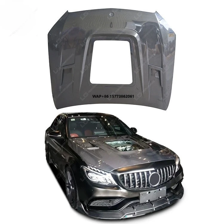 Carbon Fiber Engine Hood for W205 Update Transparent Style Auto Parts Engine Bonnet
Carbon Fiber Engine Hood for W205 Update Transparent Style Auto Parts Engine Bonnet