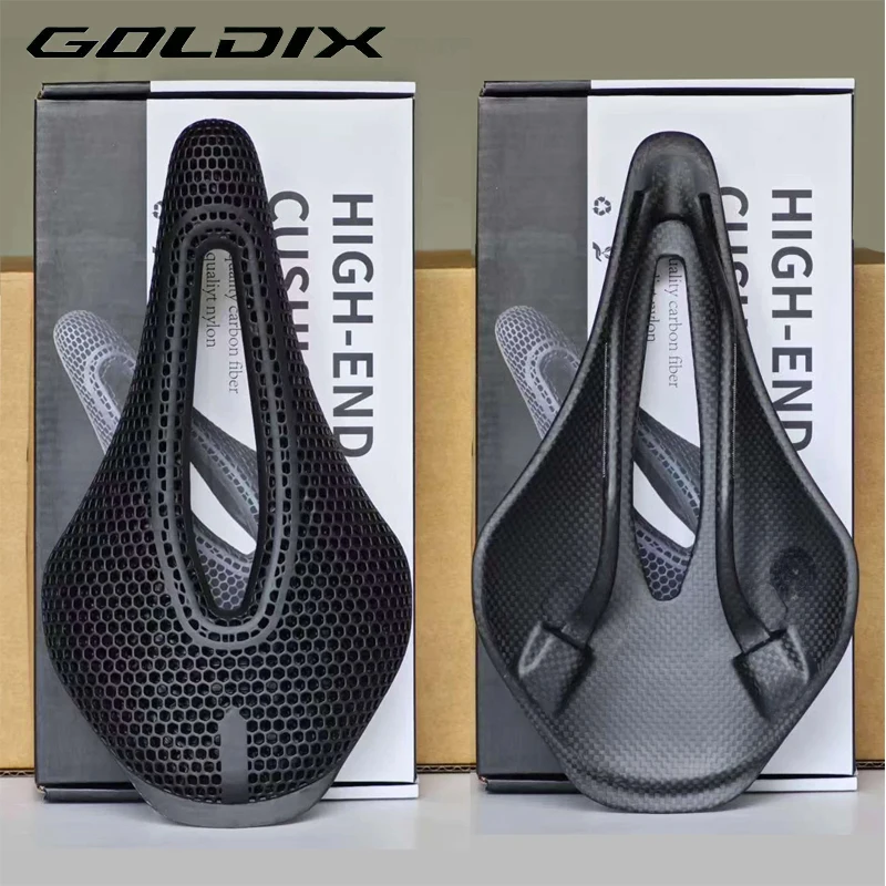 GOLDIX 3D - Printed Ultra - Light Carbon Fiber Bicycle Saddle for Road, Mountain & Racing Bikes, Bicycle Accessories
GOLDIX 3D - Printed Ultra - Light Carbon Fiber Bicycle Saddle for Road, Mountain & Racing Bikes, Bicycle Accessories