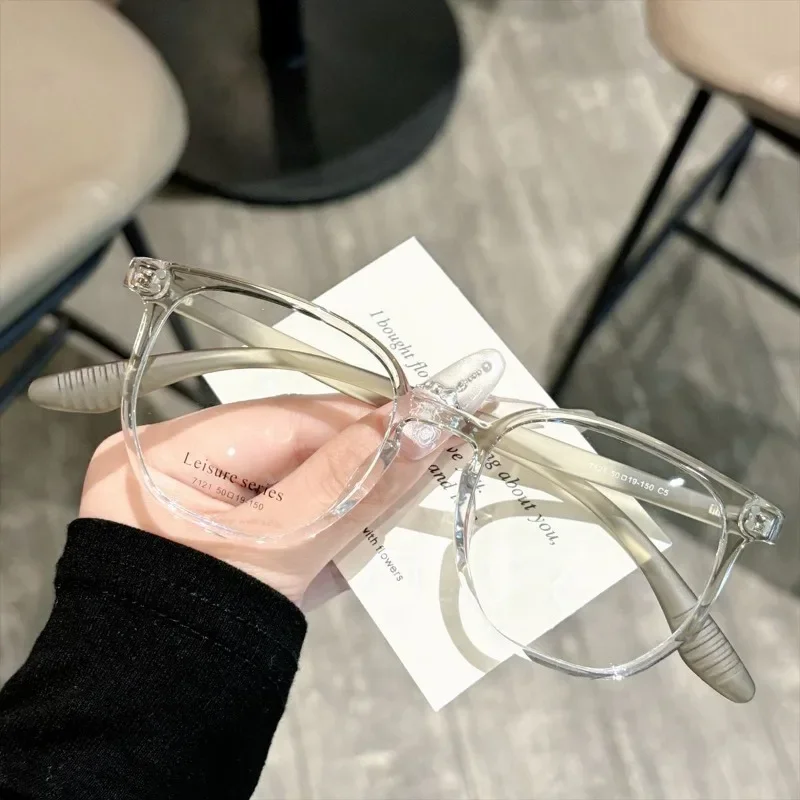 New Internet Celebrity Frame Cold Brown Unisex TR90 Glasses Frame Plain and Thin Glasses Frame Prescription Glasses Men Myopia
New Internet Celebrity Frame Cold Brown Unisex TR90 Glasses Frame Plain and Thin Glasses Frame Prescription Glasses Men Myopia