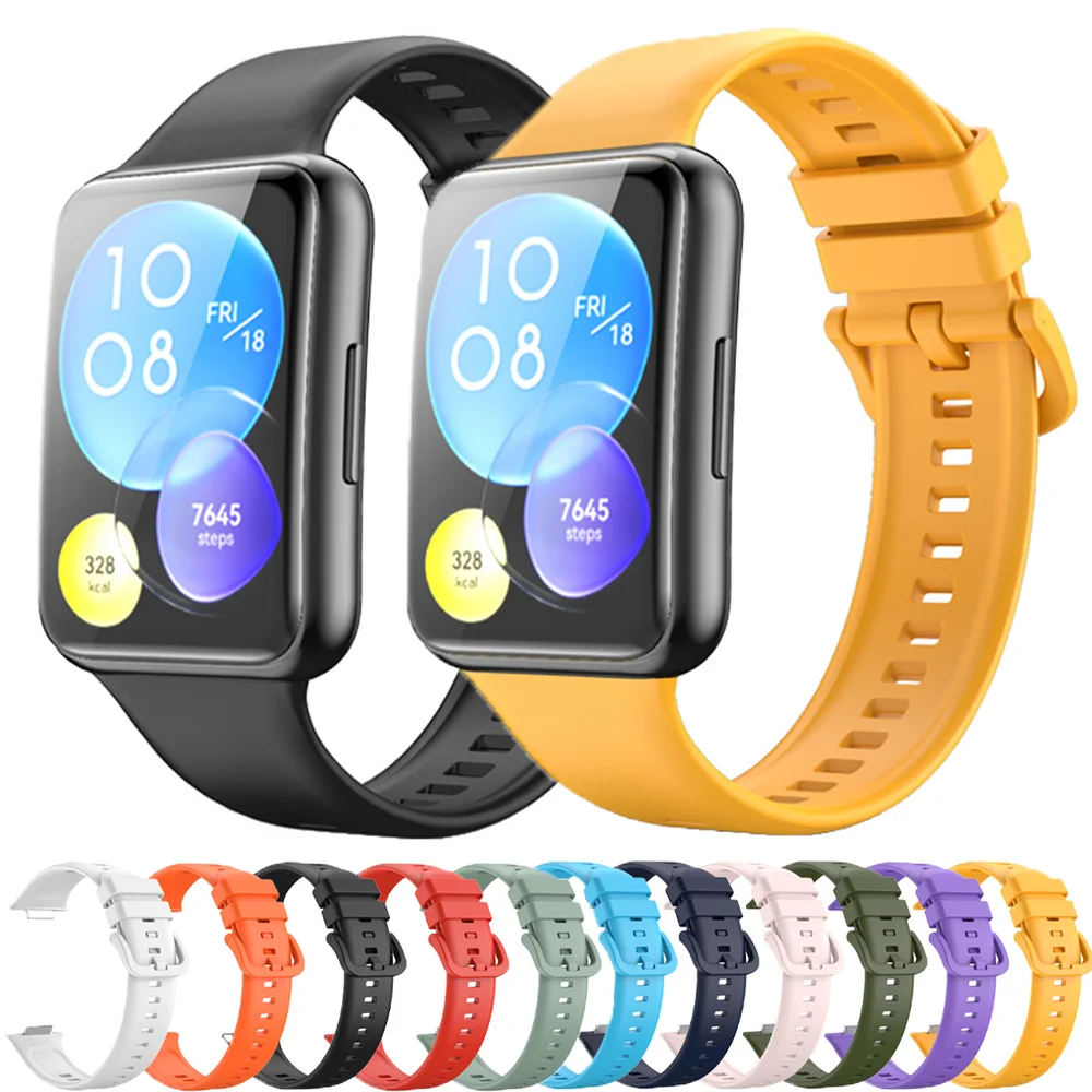 Band For Huawei Watch FIT 2 Strap Smartwatch Accessories Replacement Wristband Silicone Correa Bracelet Huawei Watch fit2 band
Band For Huawei Watch FIT 2 Strap Smartwatch Accessories Replacement Wristband Silicone Correa Bracelet Huawei Watch fit2 band