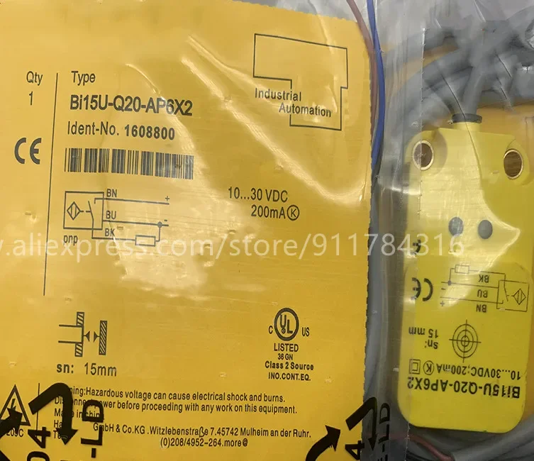 3 шт. новый высококачественный переключатель приближения BI15U-Q20-AP6X2 BI15U-Q20-AN6X2 BI15U-Q20-AP6X2-H1141 BI15U-Q20-AN6X2-H1141
3 шт. новый высококачественный переключатель приближения BI15U-Q20-AP6X2 BI15U-Q20-AN6X2 BI15U-Q20-AP6X2-H1141 BI15U-Q20-AN6X2-H1141