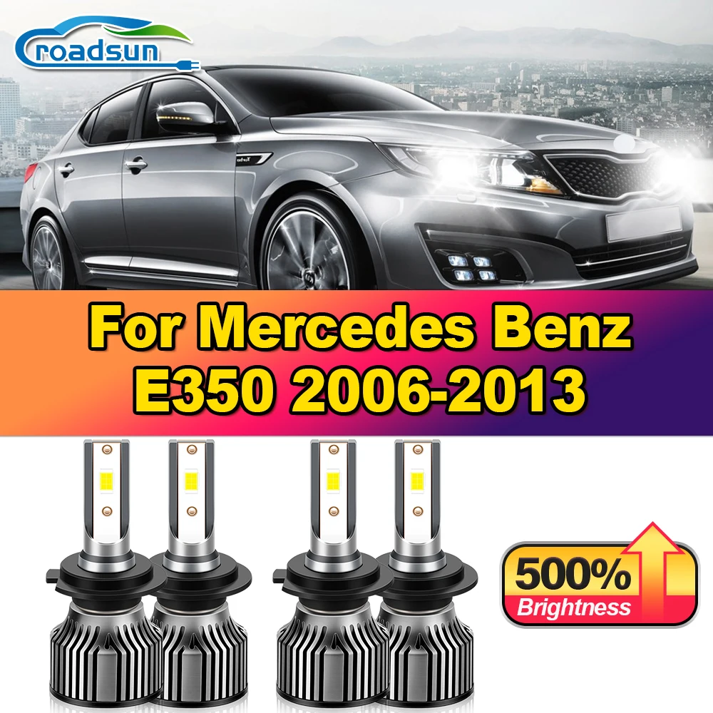 40000LM Turbo Auto Lamps 240W CSP Chips Светодиодные фары 12V 6000K Передние фары для Mercedes Benz E350 2006-2011 2012 2013
40000LM Turbo Auto Lamps 240W CSP Chips Светодиодные фары 12V 6000K Передние фары для Mercedes Benz E350 2006-2011 2012 2013