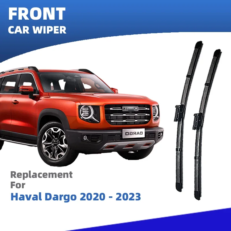 LHD Front Windshield Wiper Blades For GWM Haval Dargo / Big dog 2020 2021 2022 2023 2pcs Windscreen Window Brushes Accessories
LHD Front Windshield Wiper Blades For GWM Haval Dargo / Big dog 2020 2021 2022 2023 2pcs Windscreen Window Brushes Accessories