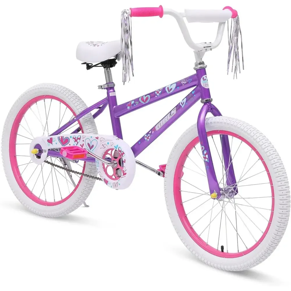 Children's 18-20 Inch Bike with Removable Training Wheels, Streamers, Coaster Brake, Transition from Balance to Pedal, Suitable
Children's 18-20 Inch Bike with Removable Training Wheels, Streamers, Coaster Brake, Transition from Balance to Pedal, Suitable