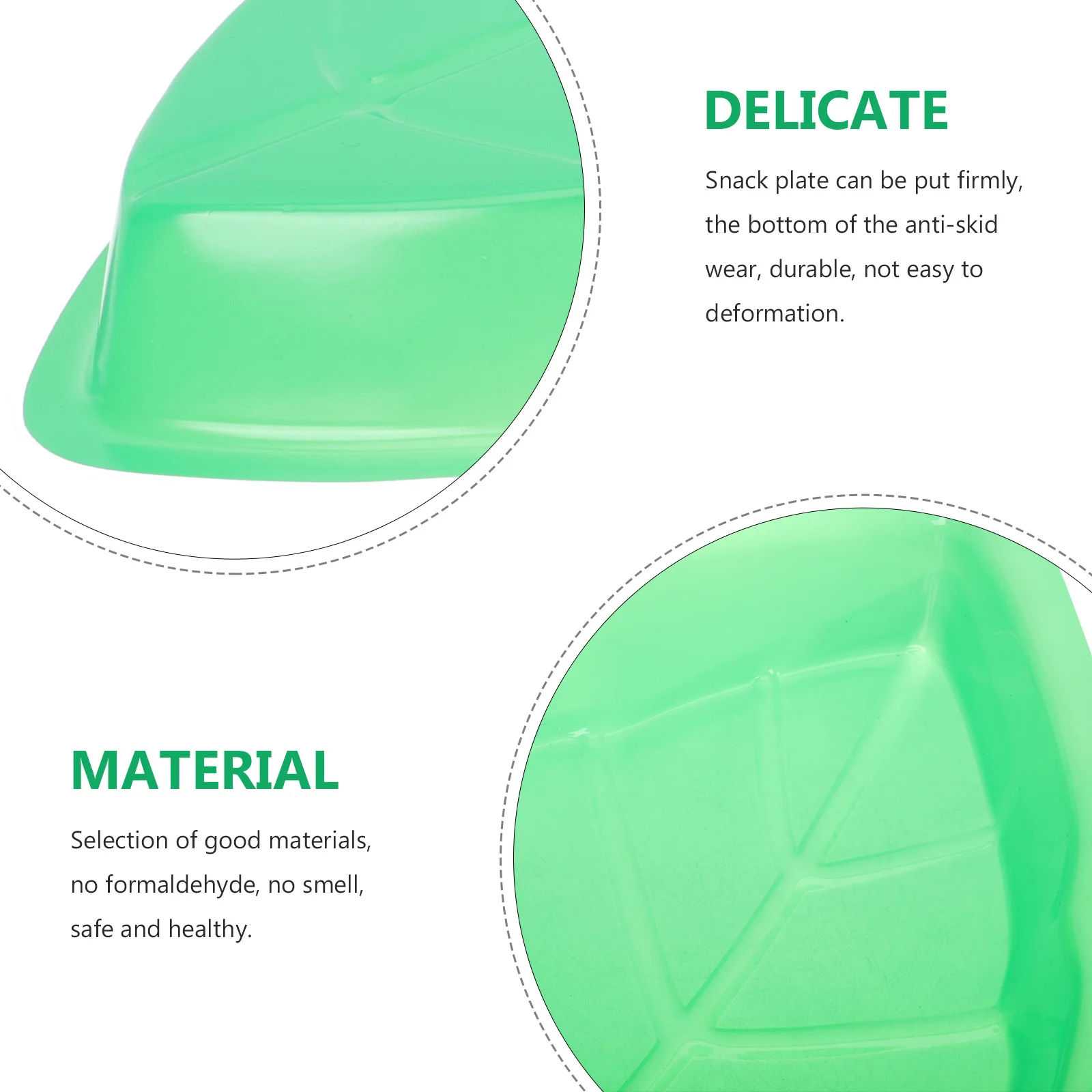 12Pcs Leaf Shape Fruit Plate Stable Non Deform Snack Tray Kitchen Dessert Serving Portable Food Tray Fruit Dish 
12Pcs Leaf Shape Fruit Plate Stable Non Deform Snack Tray Kitchen Dessert Serving Portable Food Tray Fruit Dish