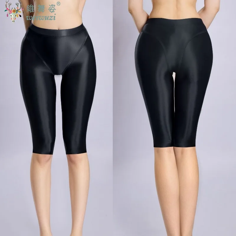 Sexy Women Hot Short Nylon Oil Glossy Shiny Elastic Thin Sheer Shorts Soft Stretchy Casual Plus Size Tight Knee-Length Yoga Pant
Sexy Women Hot Short Nylon Oil Glossy Shiny Elastic Thin Sheer Shorts Soft Stretchy Casual Plus Size Tight Knee-Length Yoga Pant