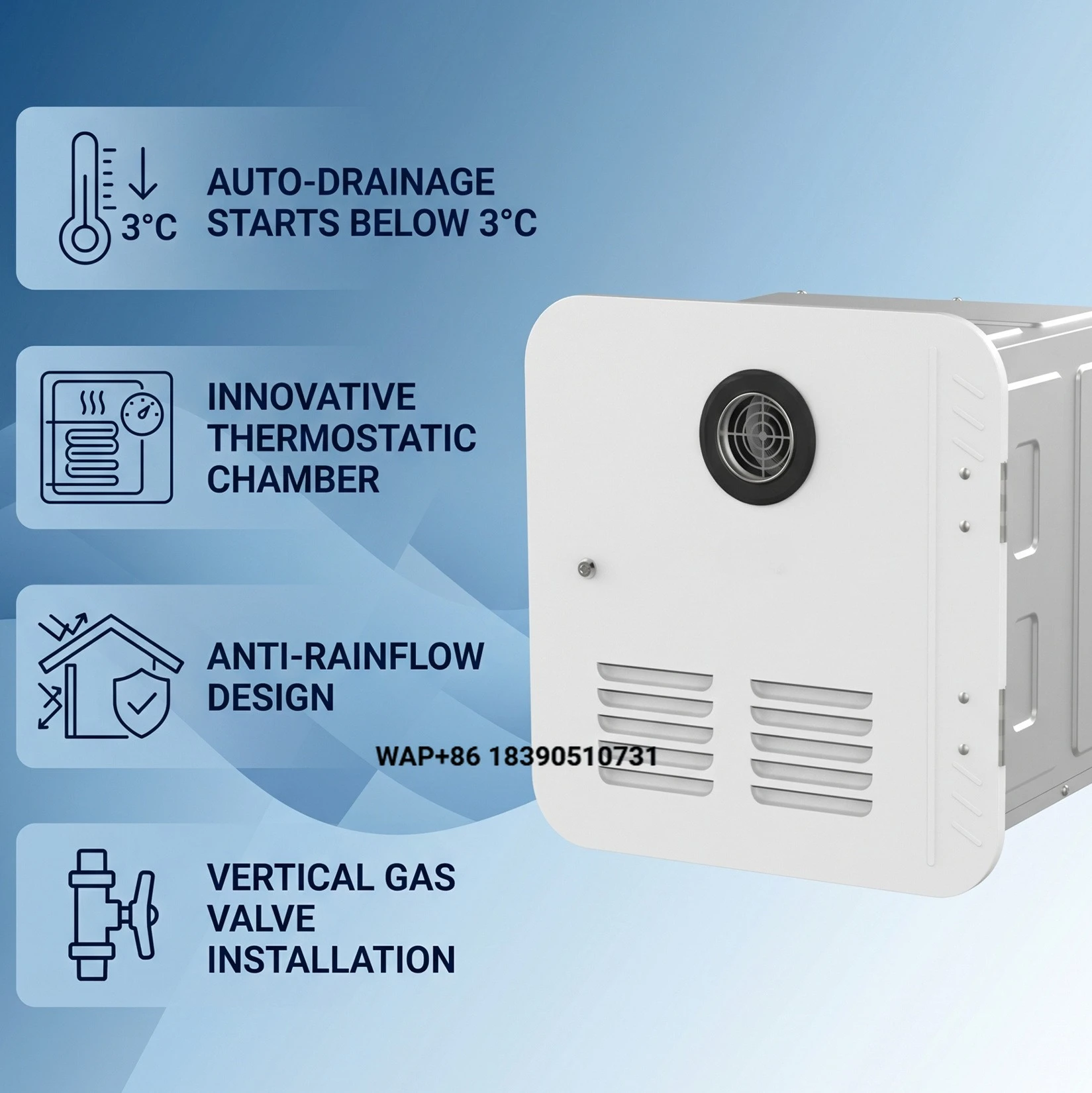 Competitive Price RV Tankless Water Heater Propane Gas Instant Heater for 2026 New Models
Competitive Price RV Tankless Water Heater Propane Gas Instant Heater for 2026 New Models