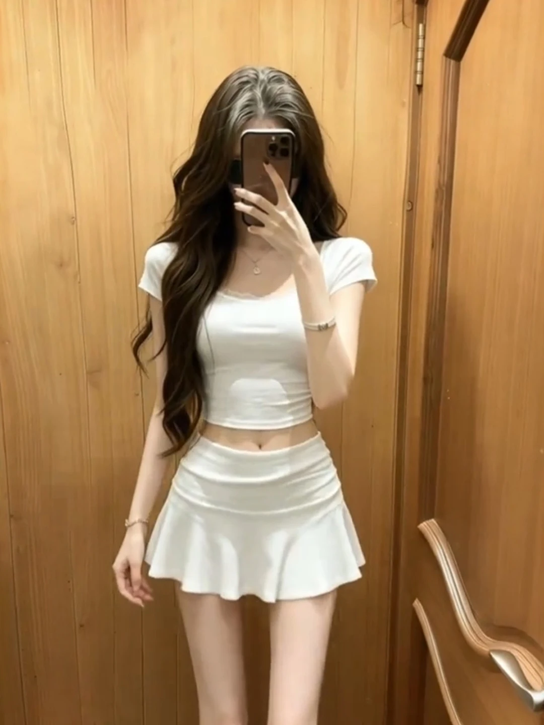Pure Desire Sweet Style White Lace Trim Slim Fit Short Top High Waist Short Skirt Women Summer Slimming Elegant Two Piece Set
Pure Desire Sweet Style White Lace Trim Slim Fit Short Top High Waist Short Skirt Women Summer Slimming Elegant Two Piece Set