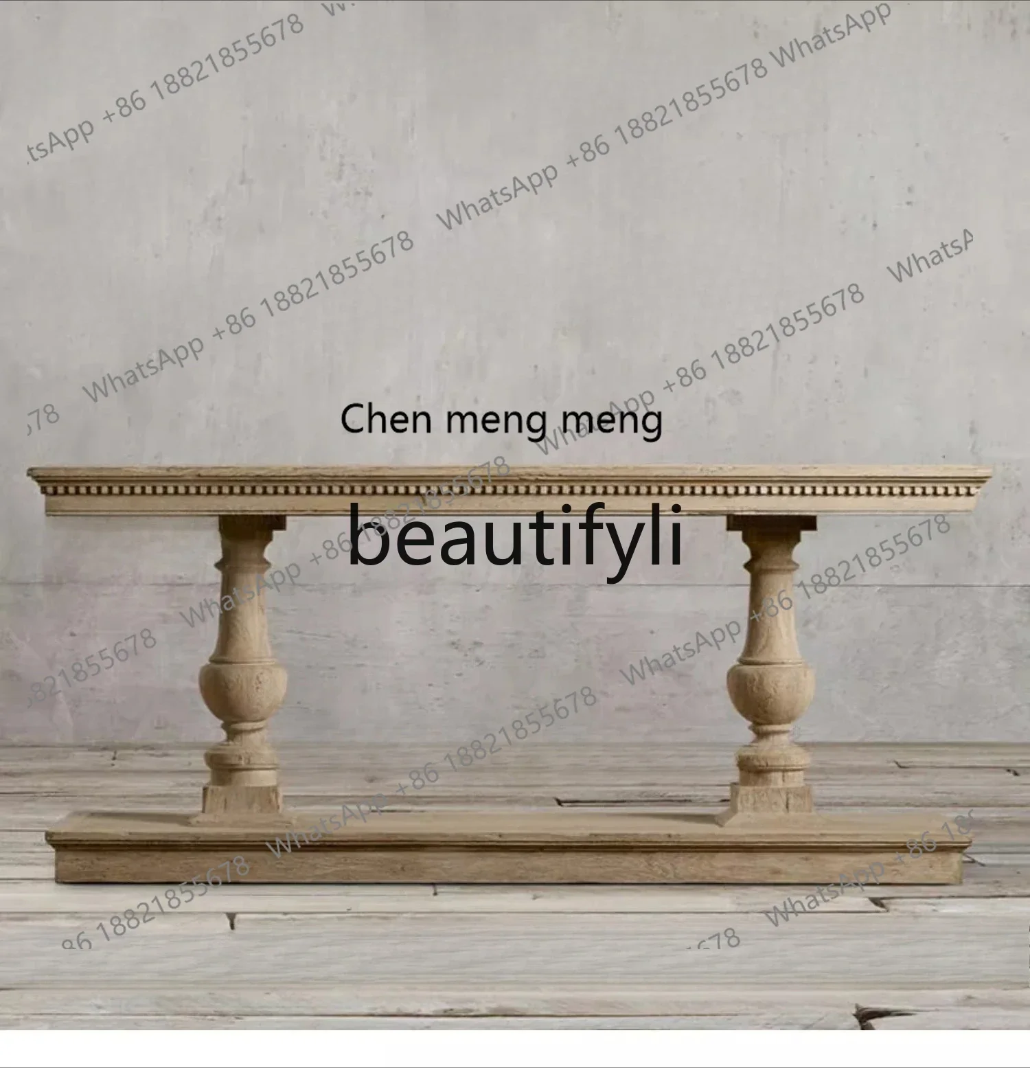 CC Solid Wood Entryway Table Double Rail Entryway Table Hallway Offering Table Furniture
CC Solid Wood Entryway Table Double Rail Entryway Table Hallway Offering Table Furniture