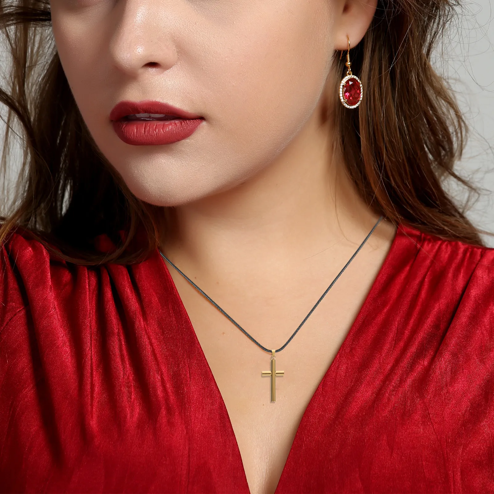 6Pcs Small Cross Pendants Stainless Steel Set for Jewelry Making Mini Jesus Crucifix Necklaces Earrings
6Pcs Small Cross Pendants Stainless Steel Set for Jewelry Making Mini Jesus Crucifix Necklaces Earrings