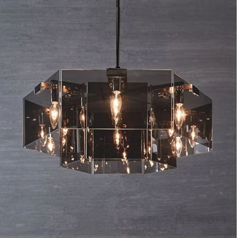 Современная стеклянная люстра MZISOSOD цвета дымчато-серого стекла для светодиодного подвесного светильника для гостиной, столовой, спальни, домашнего декора
Современная стеклянная люстра MZISOSOD цвета дымчато-серого стекла для светодиодного подвесного светильника для гостиной, столовой, спальни, домашнего декора