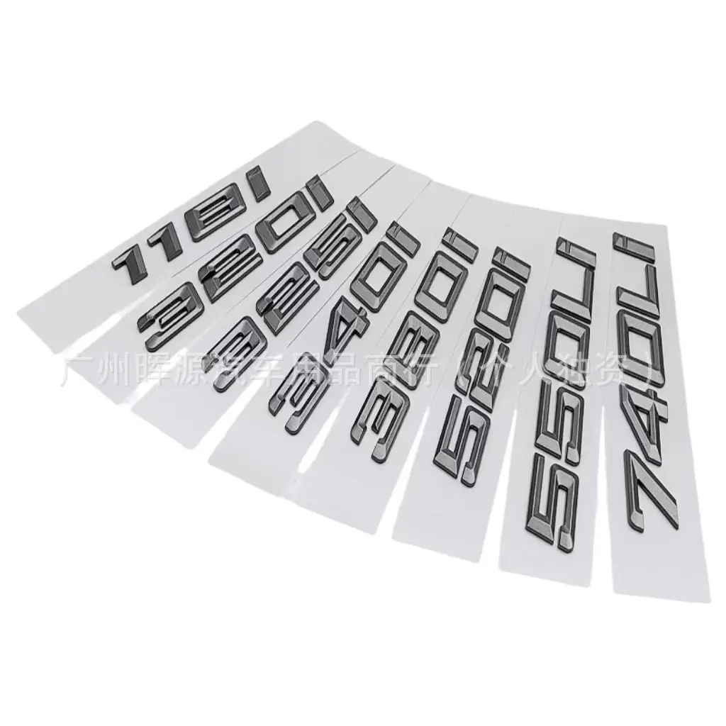 Applicable for BMW 3 Series, 5 Series, 7 Series, 118i 320i 380i 550Li, 740Li rear displacement standard car stikcer emblem
Applicable for BMW 3 Series, 5 Series, 7 Series, 118i 320i 380i 550Li, 740Li rear displacement standard car stikcer emblem