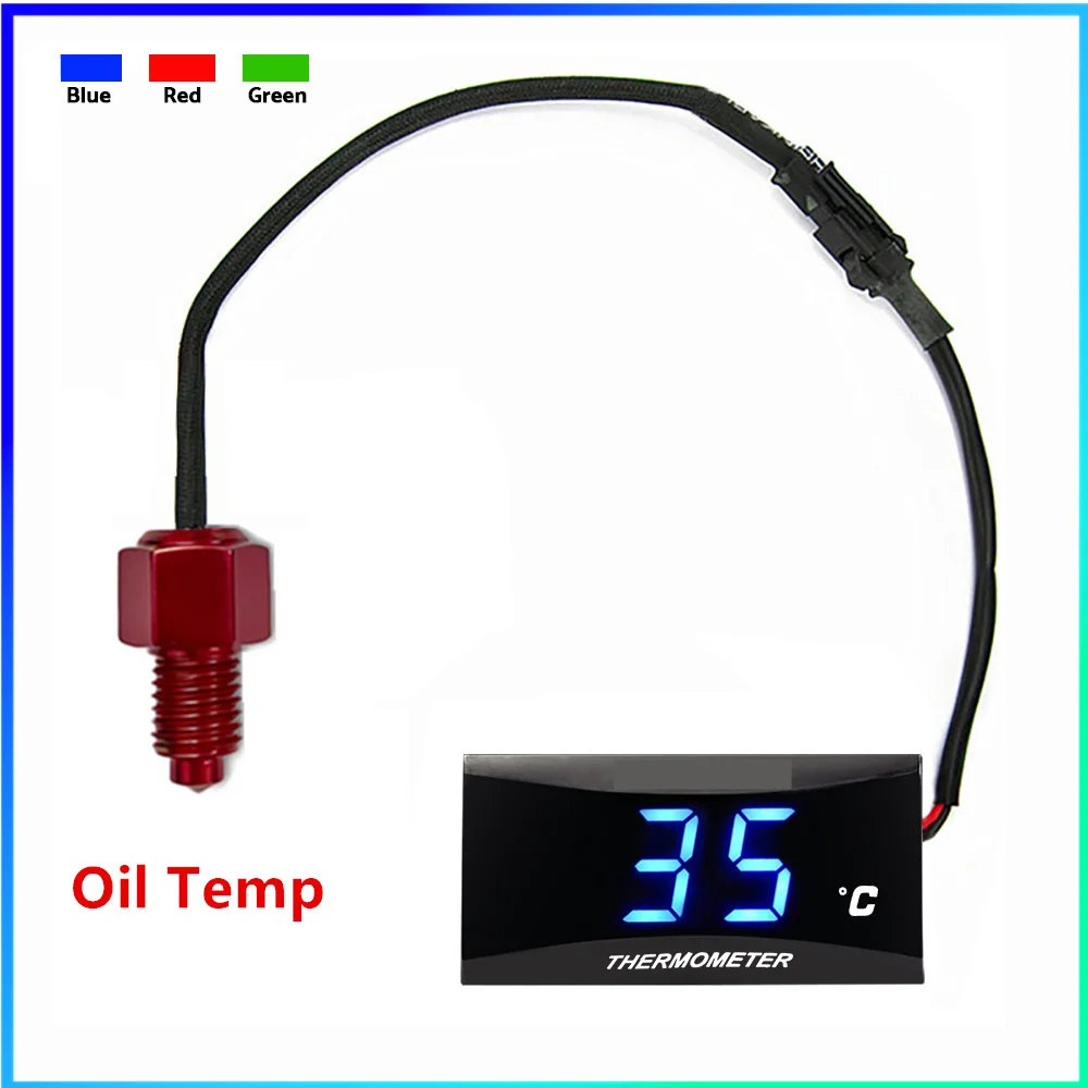 Koso Motorcycle oil temperature gauge mini square digital instrument for nmax125 Universal Accessories thermometer 0-120 ℃
Koso Motorcycle oil temperature gauge mini square digital instrument for nmax125 Universal Accessories thermometer 0-120 ℃