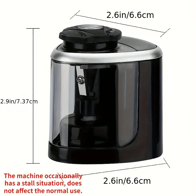 Electric Pencil Sharpener Automatic Desktop Office Stationery for Quick Sharpening
Electric Pencil Sharpener Automatic Desktop Office Stationery for Quick Sharpening