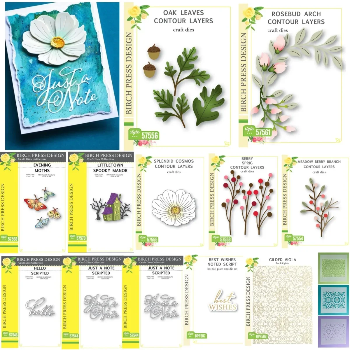 New Moths Rosebud Arch Oak Leaves Letter Metal Cutting Dies Stencil Hot Foil DIY Decorating Scrapbook Paper Card Craft
New Moths Rosebud Arch Oak Leaves Letter Metal Cutting Dies Stencil Hot Foil DIY Decorating Scrapbook Paper Card Craft