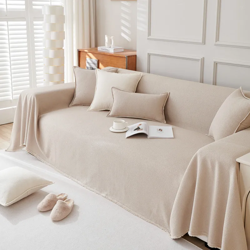 Teddy Velvet Waterproof Couch Towel Simple Solid Color Four Season Universal Furniture Cover Prevent Cat Blanket
Teddy Velvet Waterproof Couch Towel Simple Solid Color Four Season Universal Furniture Cover Prevent Cat Blanket