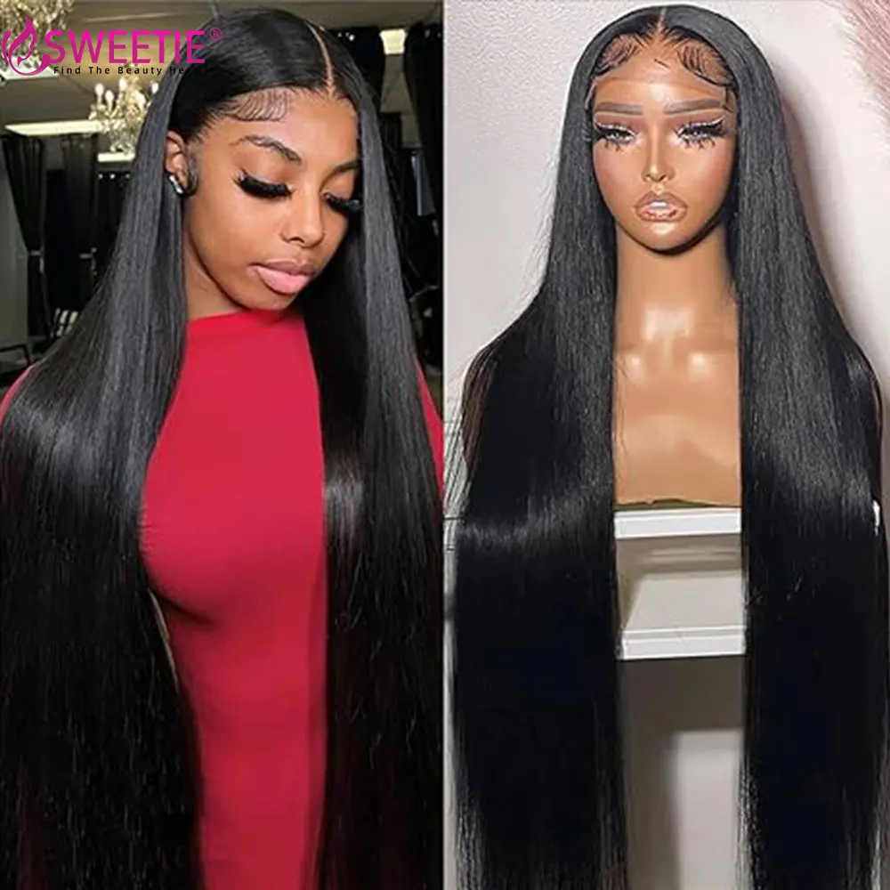 16-40 Inch Straight Lace Front Wigs 250 Density Human Hair Pre Plucked 13x6 Transparent Lace Frontal Wigs For Women Human Hair
16-40 Inch Straight Lace Front Wigs 250 Density Human Hair Pre Plucked 13x6 Transparent Lace Frontal Wigs For Women Human Hair
