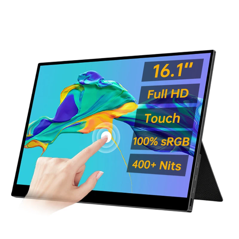 16.1'' FHD Portable Monitor 16:9 1920*1080p 400Nits USB-C HDMI-Compatible External Travel Monitor for PS5 Switch Laptop MacOS
16.1'' FHD Portable Monitor 16:9 1920*1080p 400Nits USB-C HDMI-Compatible External Travel Monitor for PS5 Switch Laptop MacOS