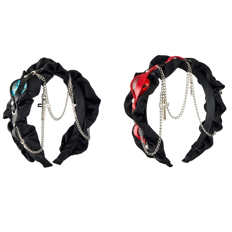 Cool Punk Headband Lightweight Plastic Material For All Hairstyles D0UB
Cool Punk Headband Lightweight Plastic Material For All Hairstyles D0UB