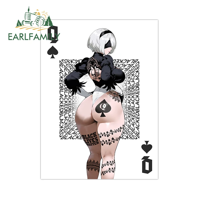 EARLFAMILY Nier Succubus Waifu Tattoo Car Stickers Hentai Butt Uniform Waterproof Decal Motorcycle Car Styling Accessories 
EARLFAMILY Nier Succubus Waifu Tattoo Car Stickers Hentai Butt Uniform Waterproof Decal Motorcycle Car Styling Accessories
