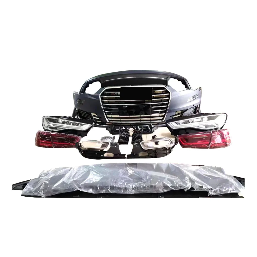 Cc car Car Full Body Kit With Headlamp Tail Light Bumper Grille Exhaust Rear Bumper for A6 C7 Upgrade to S6 RS6 2016 C7PA
Cc car Car Full Body Kit With Headlamp Tail Light Bumper Grille Exhaust Rear Bumper for A6 C7 Upgrade to S6 RS6 2016 C7PA