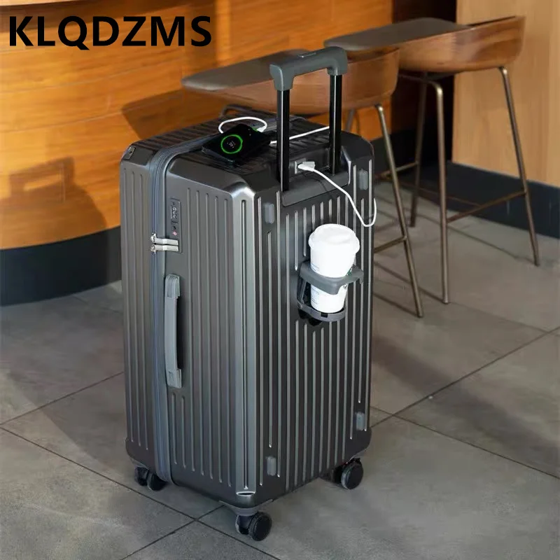KLQDZMS Suitcase USB Charging Boarding Box Men's 20"24"26"28"30"34 Inch Hand Luggage Bag Women's Large-capacity PC Trolley Case
KLQDZMS Suitcase USB Charging Boarding Box Men's 20"24"26"28"30"34 Inch Hand Luggage Bag Women's Large-capacity PC Trolley Case