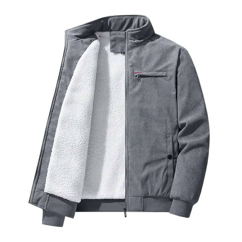 New Autumn and Winter Corduroy Lambhair Jacket for Men's Comfortable High-quality thick Velvet soft Loose and Handsome
New Autumn and Winter Corduroy Lambhair Jacket for Men's Comfortable High-quality thick Velvet soft Loose and Handsome