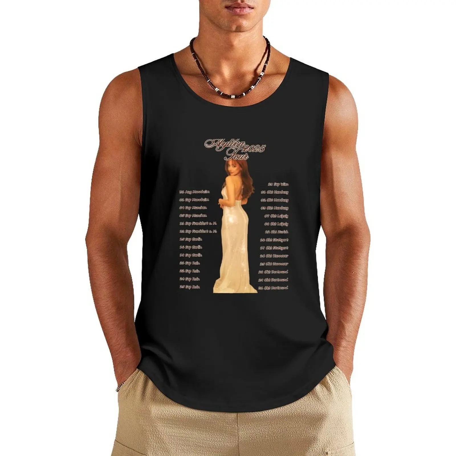 Die Ayliva Tour 2025 Tank Top Men's gym Man summer clothes summer clothes gym wear men
Die Ayliva Tour 2025 Tank Top Men's gym Man summer clothes summer clothes gym wear men