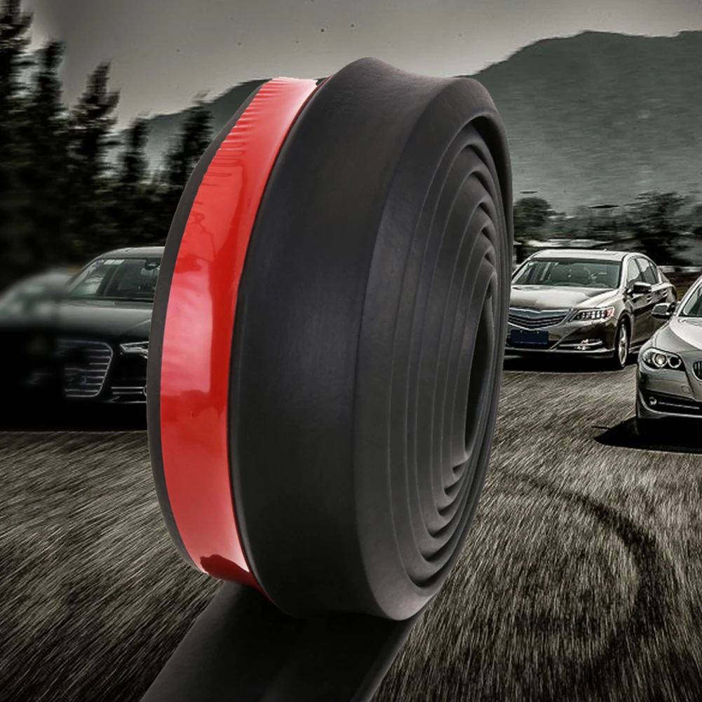 Rubber Bumper Universal Car Bumper Protector Lightweight 65mm Width Exterior Mouldings Scratch Proof Auto Accessories
Rubber Bumper Universal Car Bumper Protector Lightweight 65mm Width Exterior Mouldings Scratch Proof Auto Accessories