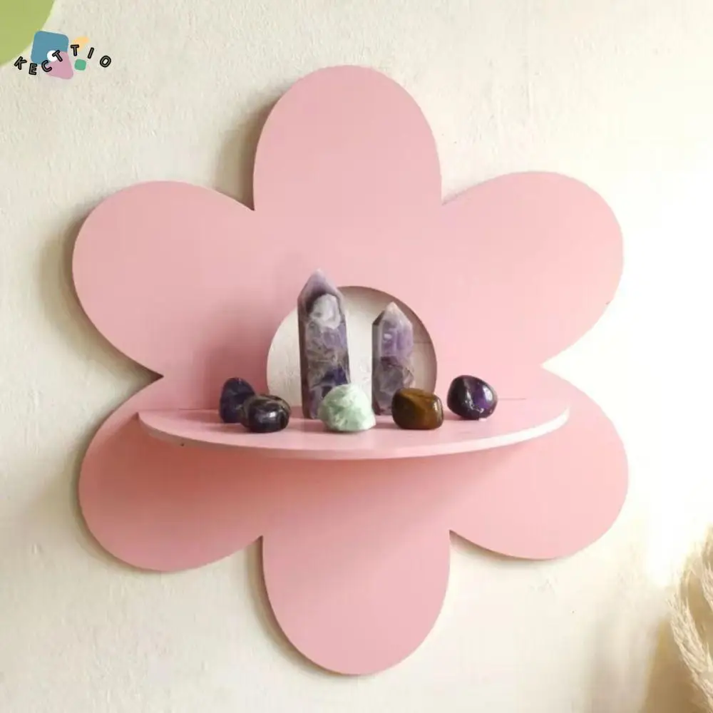 Creative Hanging Wooden Storage Rack Flower Shaped Wall Mounted Jewelry Display Shelves Detachable Reusable Wooden Wall Shelves
Creative Hanging Wooden Storage Rack Flower Shaped Wall Mounted Jewelry Display Shelves Detachable Reusable Wooden Wall Shelves